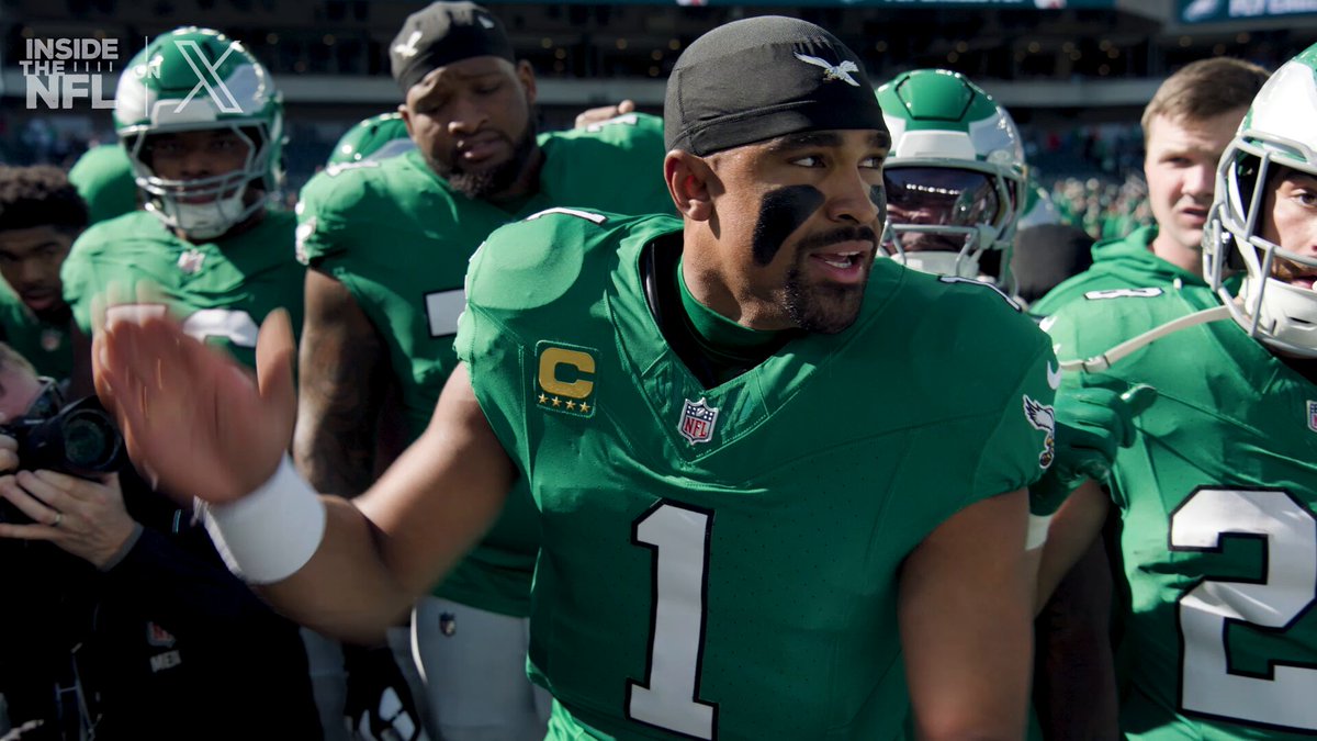 .Jalen Hurts loves a slow clap 👏 Inside the NFL Week 8 Mic'd Up on X