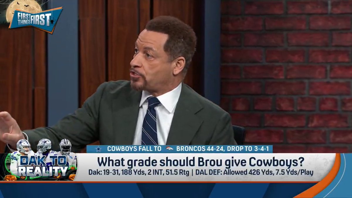 Professor Chris Broussard says the Cowboys are like a student who cleans up their act for a while, only to fall right back into old habits and excuses… So he gives them a new grade this week 📝