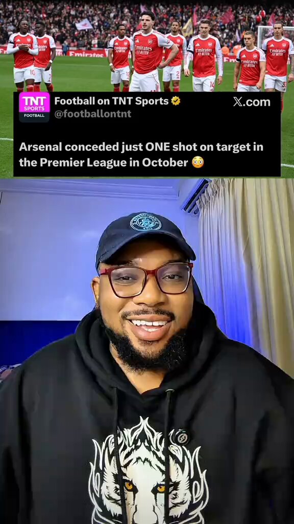 How do you concede just 1 shot on target in the entire month of October, Arsenal is on a different level right now #gyokeres #afc #arteta