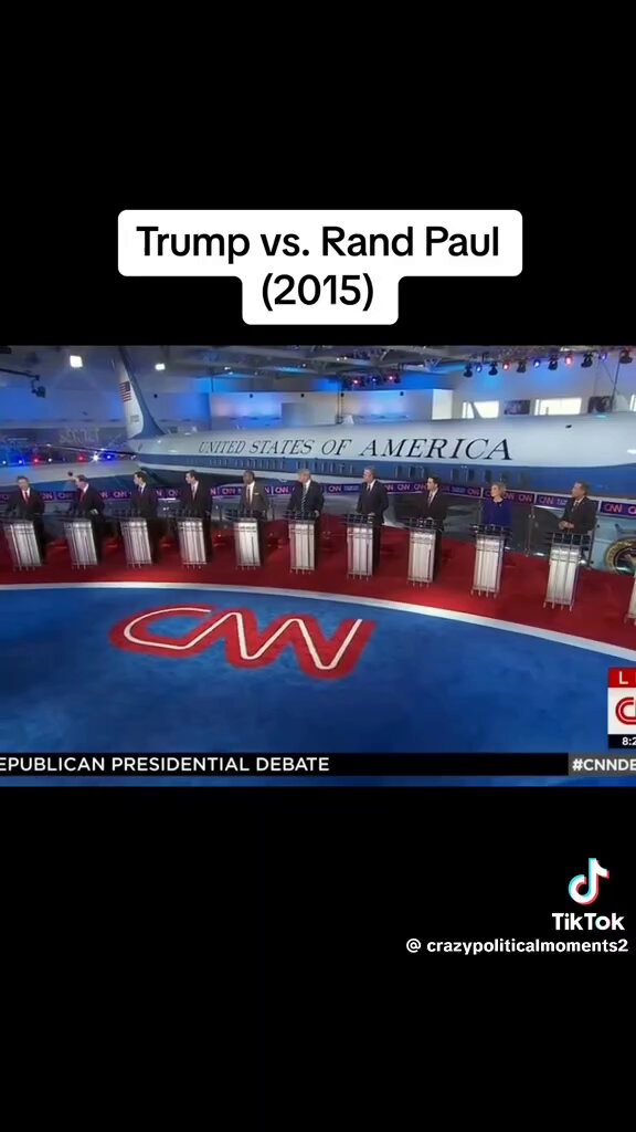 The reason Rand Paul runs to CNN every day to bash President Trump has nothing to do with policies, or deficits, it has everything to do with the fact that 10 years ago, Trump ended his dreams of becoming president with one debate exchange, and he's never gotten over it!
