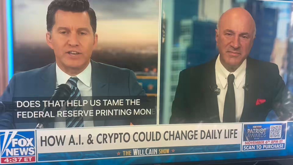 Just now on Fox👀⬇️ Stablecoins - in the next 5-6 months will completely take over BY LAW. Backed by the US Treasuries.. —>RLUSD