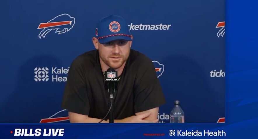 Joe Brady on Keon Coleman: "I think Keon is doing a much better job in his attention to detail and focus in the running game ... I thought he had his best week of practice. I want to get him going more in the pass game."