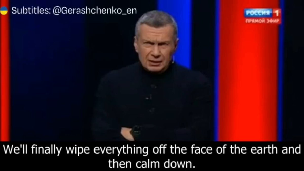 Russian propagandists threaten to strike European countries with Oreshnik missiles, while Burevestnik cruise missiles are proposed for use in strikes against cities in the US. (And Russia claims it wants peace while Ukraine and Europe want war)
