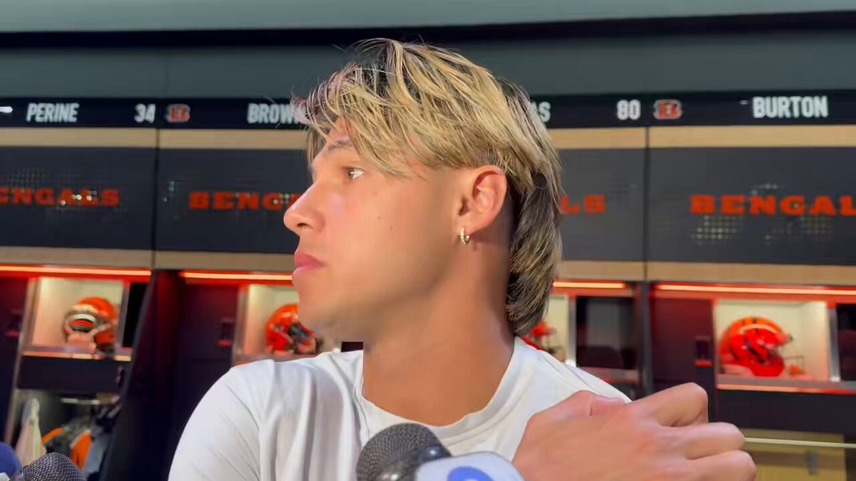 Andrei Iosivas on his confidence level “It’s fine. I just come and do the same thing every day and work as hard as I can. The plays will come when they come and I’m just going to stay as steady as I can. The course will be the course.”