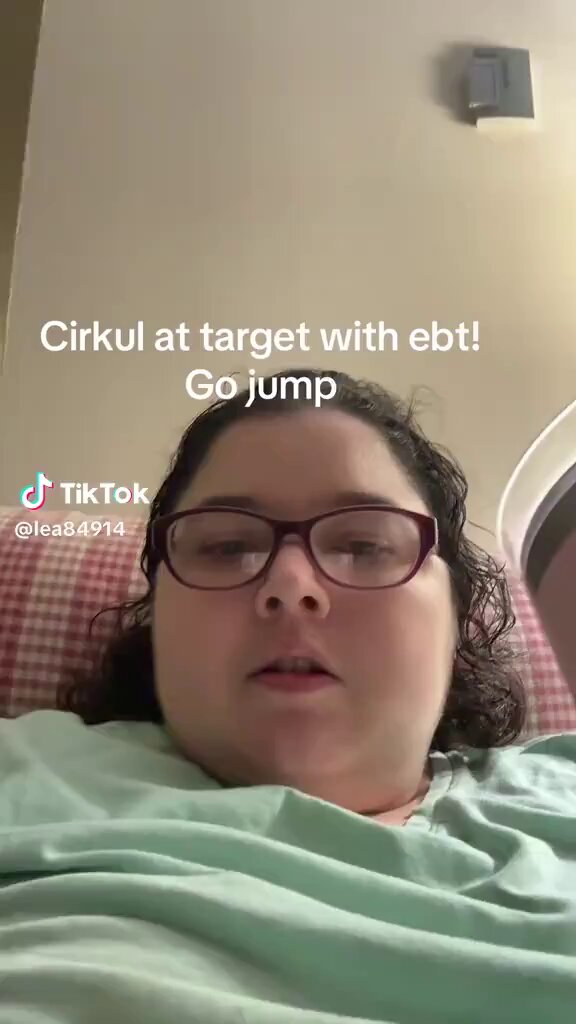 Woman brags about buying a $20 Cirkul 40oz tumbler at Target with her EBT card and tells her fellow recipients to "go jump on this."