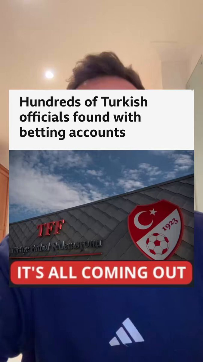 It’s all coming out!!! We had NBA Gambling last week now we have corrupt referees in football over in Turkey all caught up in a betting scandal This is only the beginning and we are going to see an avalanche of corruption throughout all sports all across the world Can you see how the timing is perfectly linking up with all the other corruption around the world reaching boiling point The dominoes are about to start falling big time #harrythesoulcoach #football #turkey #betting #truth