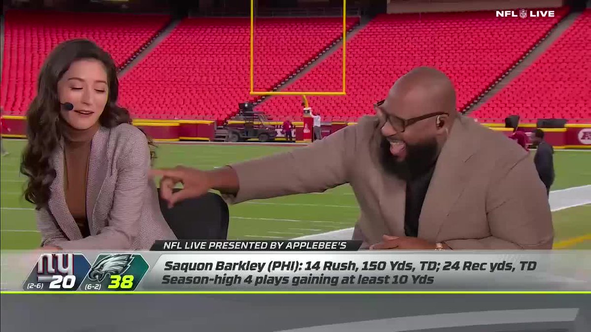 "You're going to have a bad kid. ... We just have to accept that Philly is that bad child." —Marcus Spears on the Eagles utilizing their talents in their own unique way 😂