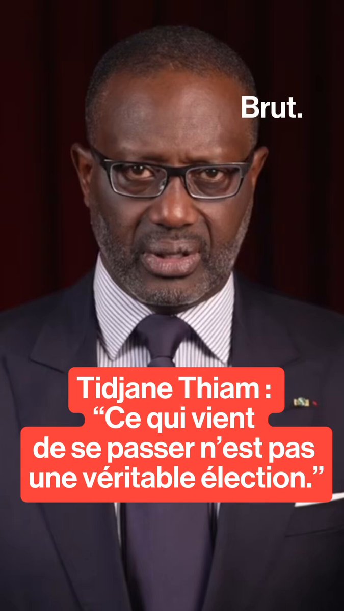 🇨🇮 Voici la déclaration de Tidjane Thiam, président du PDCI-RDA, après la proclamation des résultats de la présidentielle en Côte d'Ivoire.