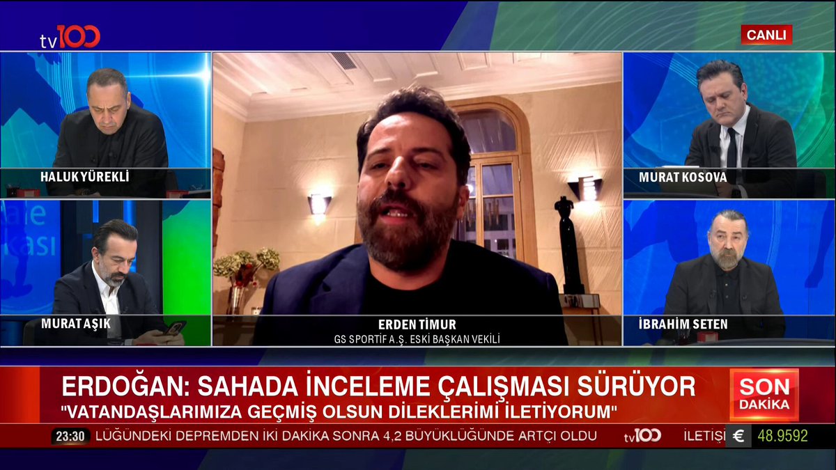 Erden Timur: "Sadece yöneticiler ve hakemler değil, medyasından sosyal medyasına, her türlü şeyin incelenmesi gerekir. İki sene önce de aynı şeyi demiştik."