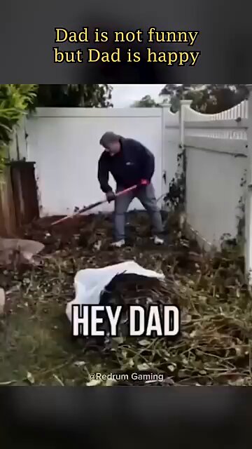 Don't do it dad! 😁😂🤣