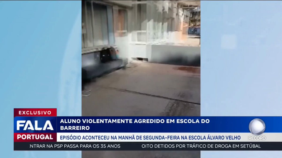 🚨Um aluno do 5.º ano foi agredido por um alógeno extra europeu com um pontapé na cabeça numa escola no Barreiro. Se os papéis estivessem invertidos, seria escândalo nacional. As escolas portuguesas tornaram-se um inferno multicultural — as nossas crianças ñ têm de viver assim.