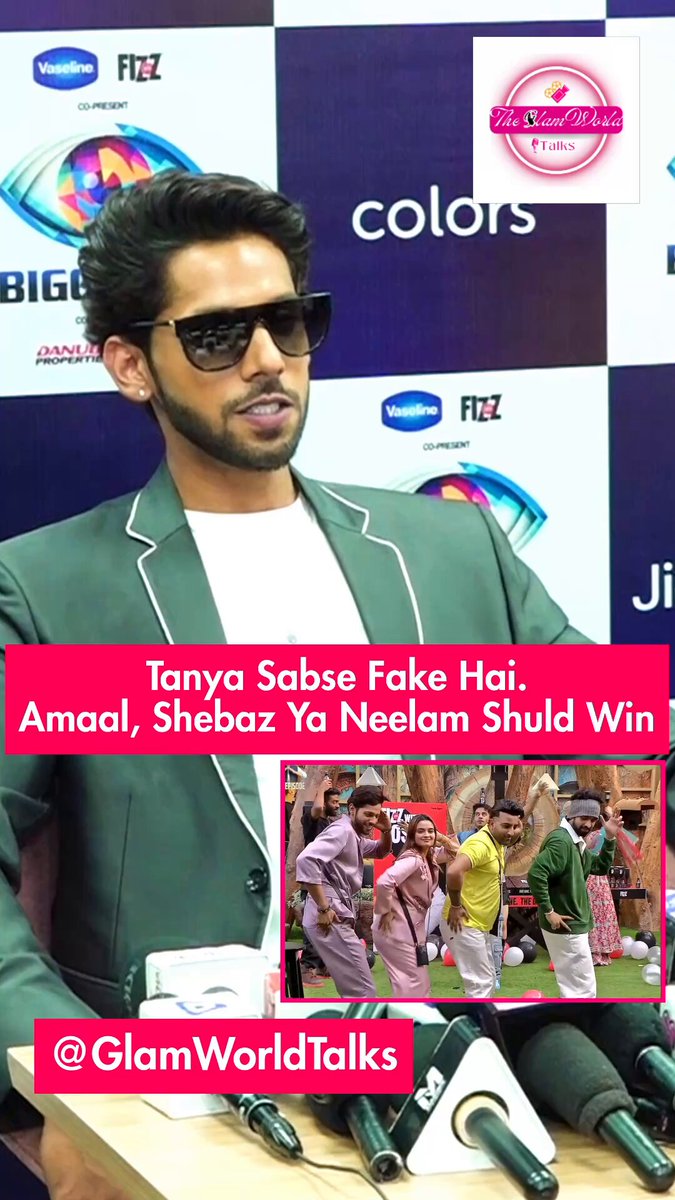 #TanyaMittal Sabse Fake Hain. Main Dil Se Chahta Hu Ki #AmaalMallik, #ShehbazBadesha, aur #NeelamGiri Me Se Koi Ek Jeete. - #BaseerAli Watch the full interview on YT at the link below: #BB19 #fblifestyle #BiggBoss19