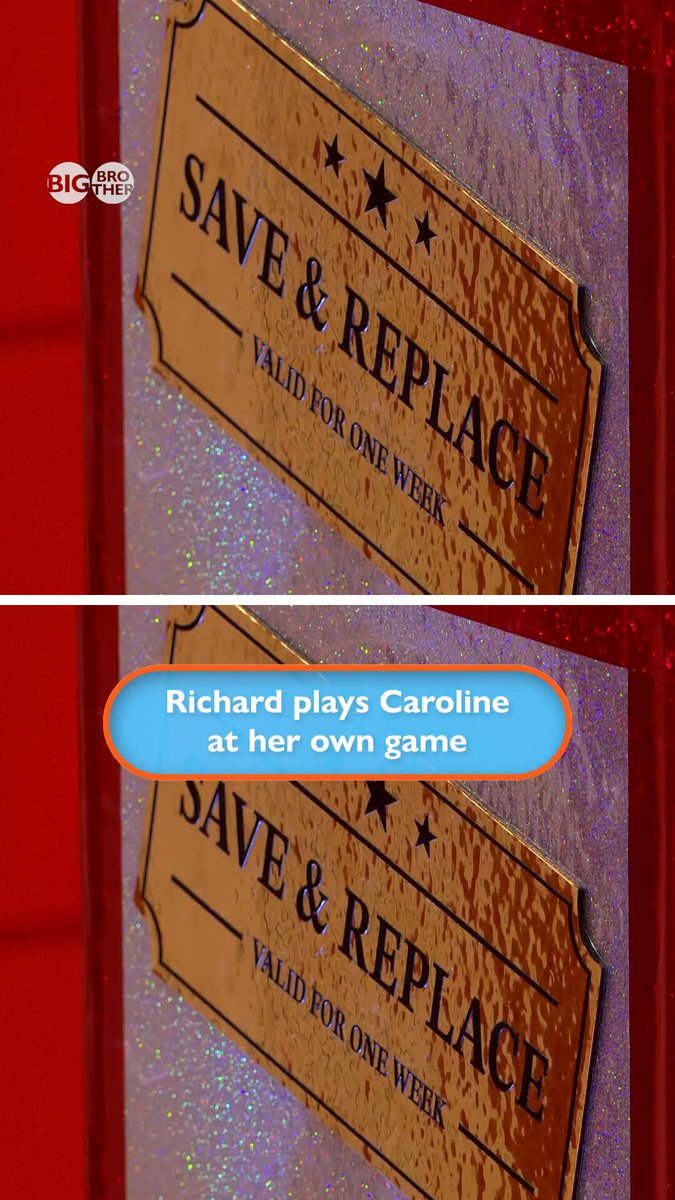 The hold Richard has on Caroline needs to be studied #BBUK