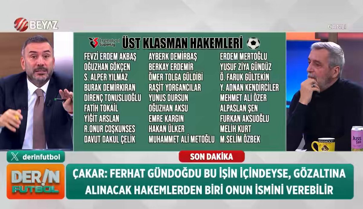 Ahmet Çakar: Cüneyt Çakır sen neden Gürcistan'da MHK başkanısın? #derinfutbol