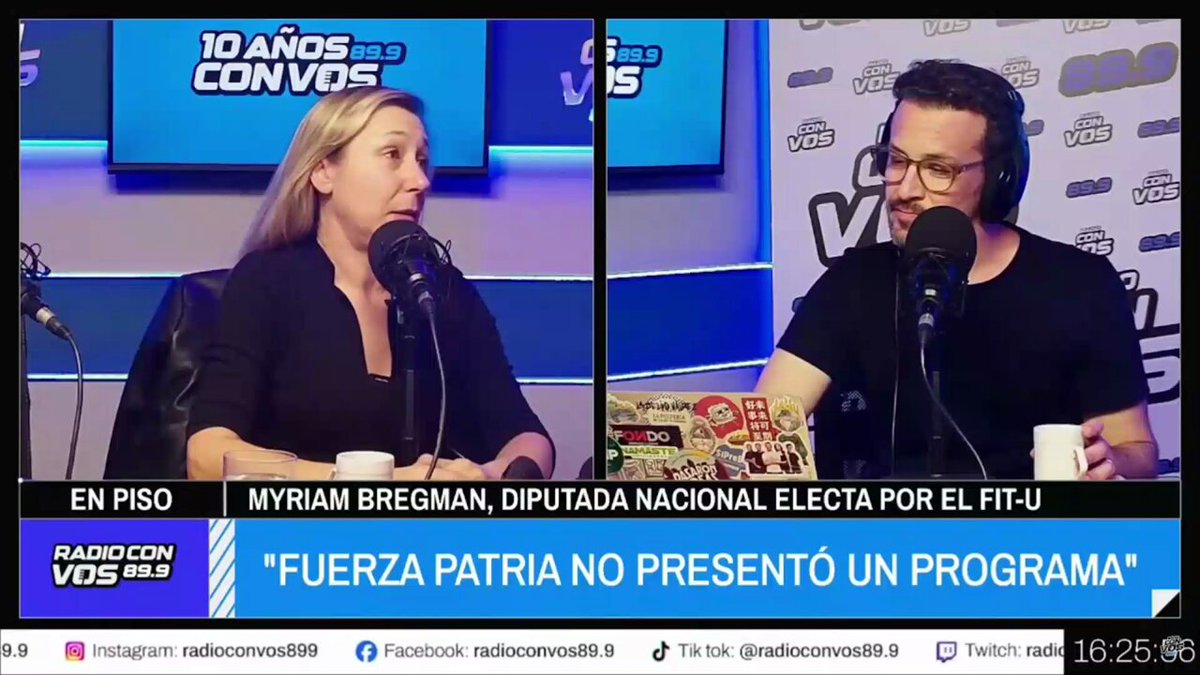 Contundente Myriam Bregman en Radio Con Vos 89.9 "Si hay alguien que boicoteó la lucha del Garrahan es la CGT. Si hay alguien que boicoteó la lucha de los jubilados es la CGT". Para quiénes se preguntan por qué ganó la derecha, pero incluyeron en su campaña al traidor de Daer.