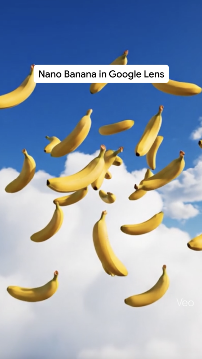 Nano Banana is now in Search 🍌 Open Lens in the Google app for Android or iOS and tap the new Create mode to get started.