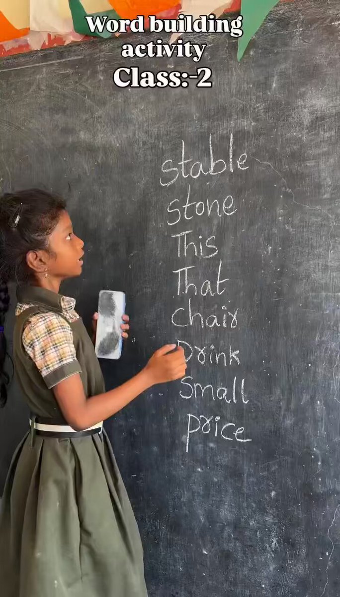 Very creative! I have never seen such a useful teaching.