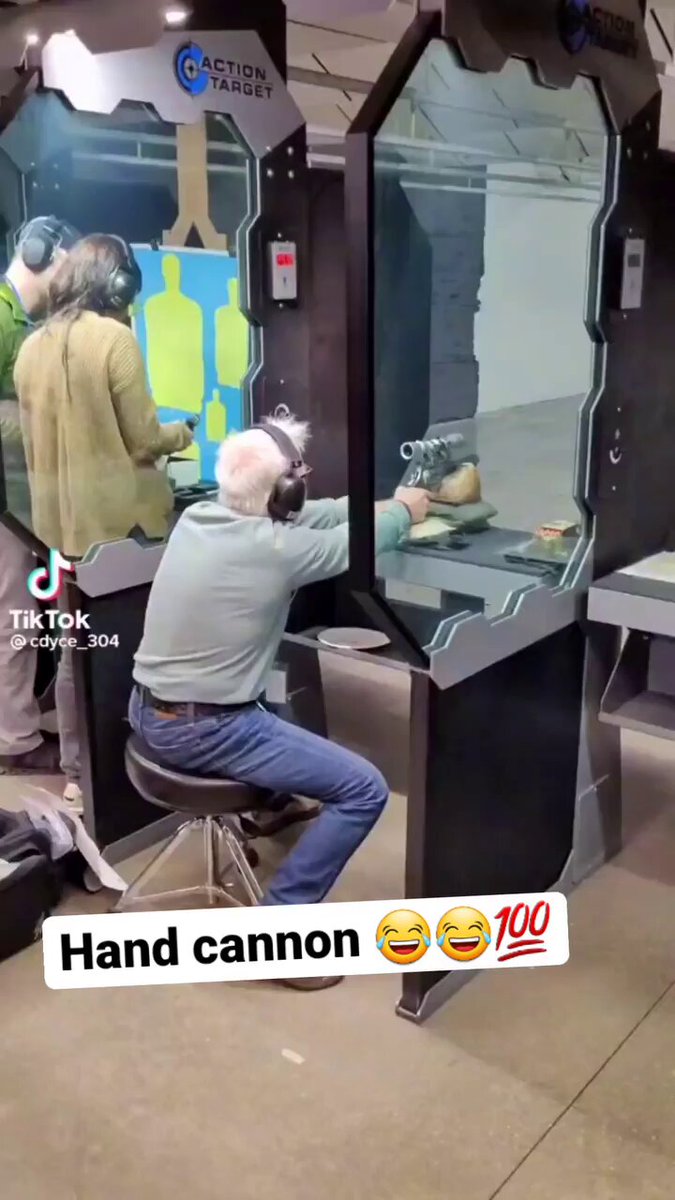Gramps got his hand cannon dialed in