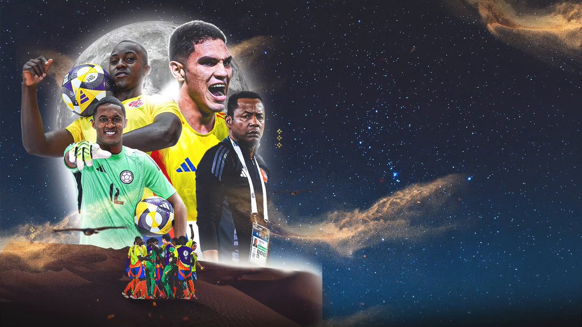 🎥 ¡𝐔𝐧 𝐧𝐮𝐞𝐯𝐨 𝐫𝐞𝐭𝐨 𝐞𝐧 𝐝𝐨𝐧𝐝𝐞 𝐢𝐫𝐞𝐦𝐨𝐬 𝐝𝐞𝐬𝐝𝐞 𝐧𝐮𝐞𝐬𝐭𝐫𝐚𝐬 𝐜𝐚𝐧𝐜𝐡𝐚𝐬 𝐚 𝐥𝐚 𝐂𝐈𝐌𝐀 𝐃𝐄𝐋 𝐌𝐔𝐍𝐃𝐎! 🌌⭐️ Ellos son los 𝐞𝐥𝐞𝐠𝐢𝐝𝐨𝐬 por 𝐅𝐫𝐞𝐝𝐲 𝐇𝐮𝐫𝐭𝐚𝐝𝐨 para disputar la 𝐂𝐨𝐩𝐚 𝐌𝐮𝐧𝐝𝐢𝐚𝐥 𝐝𝐞 𝐥𝐚 𝐅𝐈𝐅𝐀 𝐒𝐮𝐛 𝟏𝟕 🇶🇦 🔗 #LaSeleNosUne🇨🇴