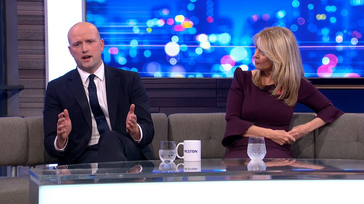 “If something’s racist, you say it’s racist” SNP’s Westminster leader Stephen Flynn condemns Sarah Pochin for saying advertisements ‘full of’ black and Asian people 'drives her mad', stating ‘we have a responsibility…to call out hate when we see it’ #Peston