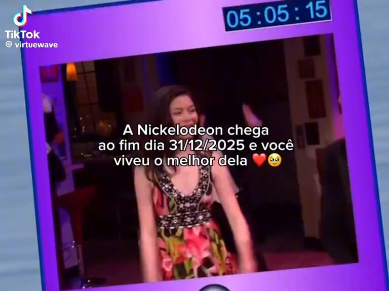 obrigada por tudo, nickelodeon!