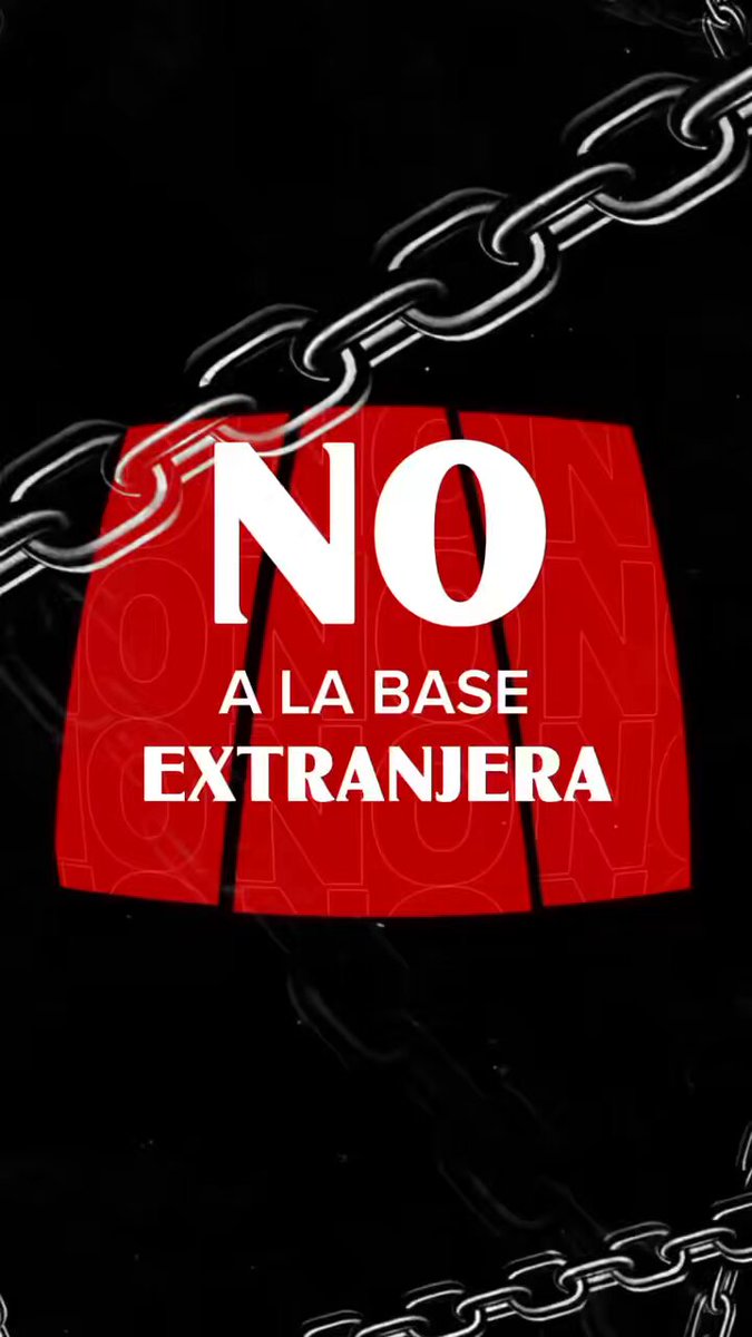 ¿Queremos más violencia y ser blanco de conflictos internacionales? La presencia de bases militares no reduce la inseguridad, la agrava. México y Colombia, con cooperación y bases de EE.UU., siguen entre los países más violentos del continente. 🇪🇨 Vota NO en el casillero A
