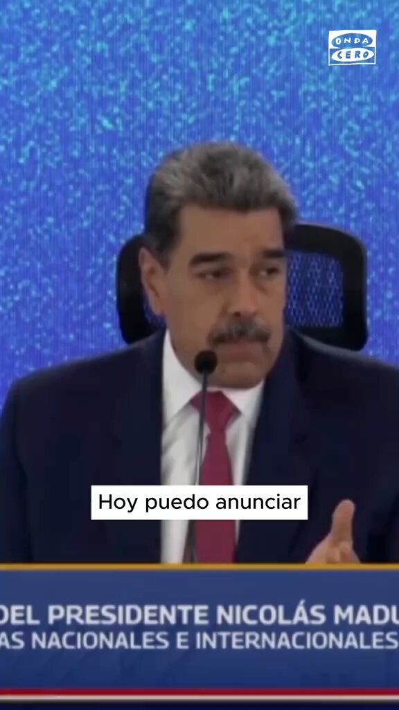 NM: Hoy puedo anunciar que las comunicaciones con el gobierno de Estados Unidos están desechas. No lo digo yo.