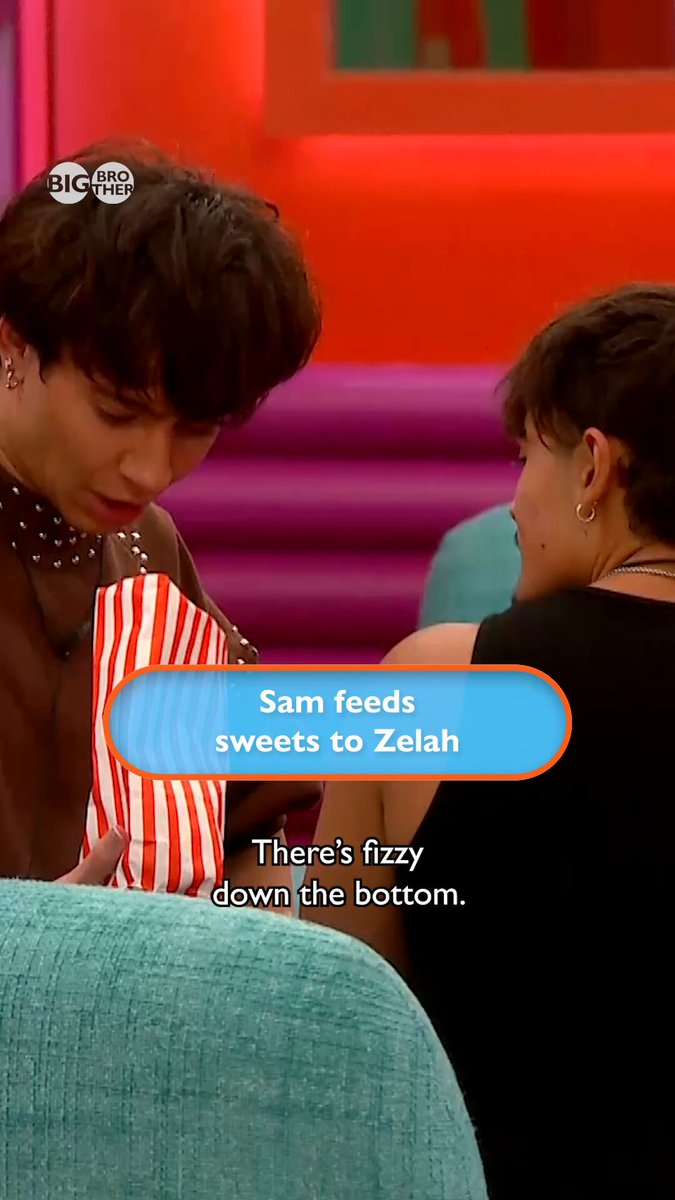 Not Zelah stealing sweets and stealing hearts 🍬#BBUK