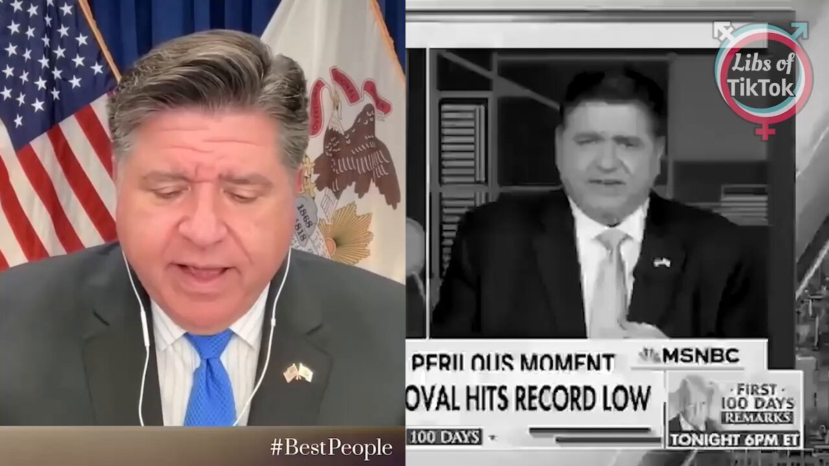 JB Pritzker: "I haven't suggested that Trump is Hitler." Here’s one minute straight of JB Pritzker comparing Trump and his administration to Hitler 👇🏻 .@jbpritzker is a disgusting liar