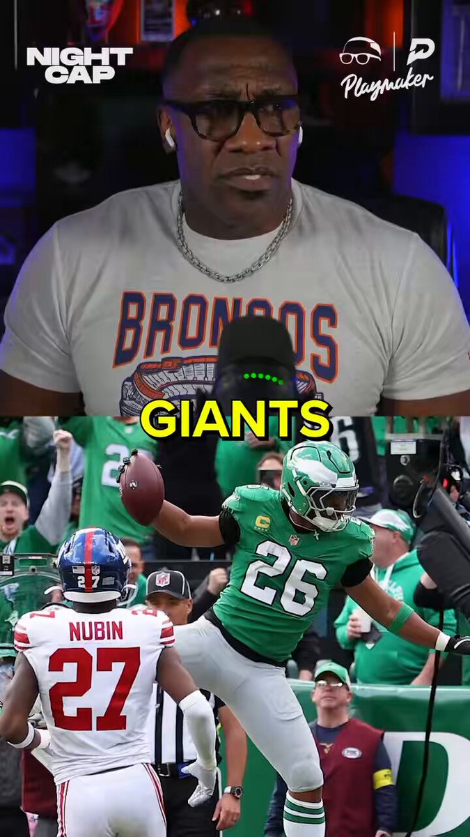 They let him walk… now he’s walking them down. Unc says Saquon vs the Giants will forever be personal 🎙️ Download the PrizePicks app today and use code SHANNON to get $50 in lineups after you play your first $5 lineup. shannon sharpe #Nightcap