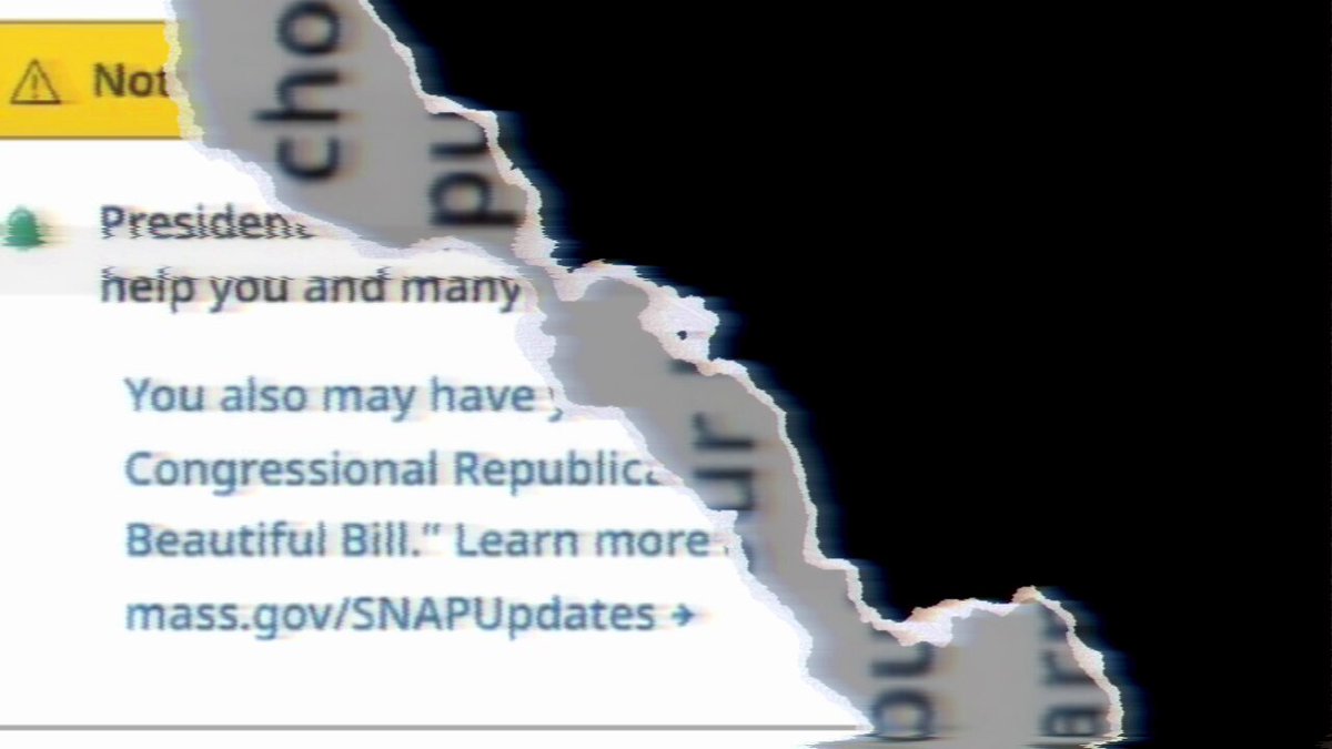 🚨#BREAKING: The Massachusetts official state website has issued an alert warning more than 1 million residents that November SNAP benefits may not be issued because Donald Trump is choosing not to fund them.