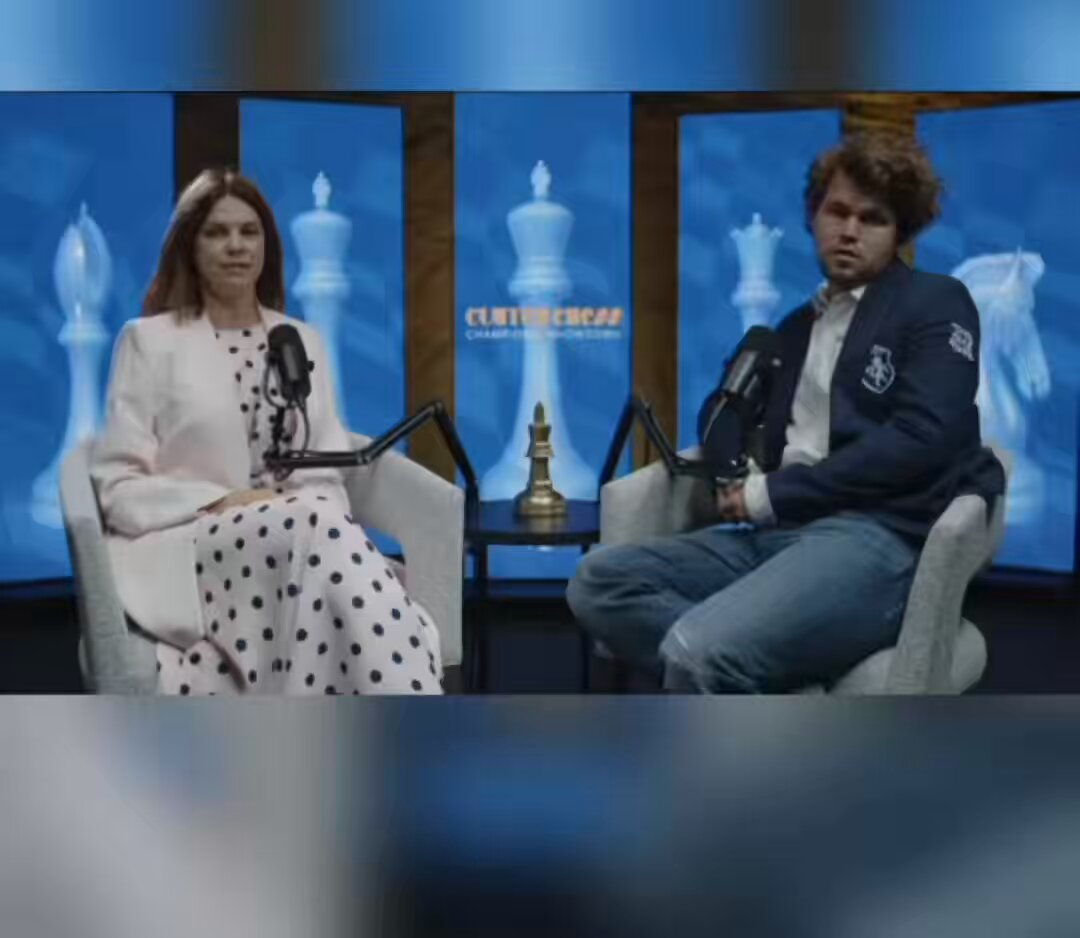 Magnus Carlsen mentions feeling unwell on Day 1 of the Clutch Chess Champions Showdown. Wishing him strength and a quick recovery! #ClutchChess #ChampionsShowdown
