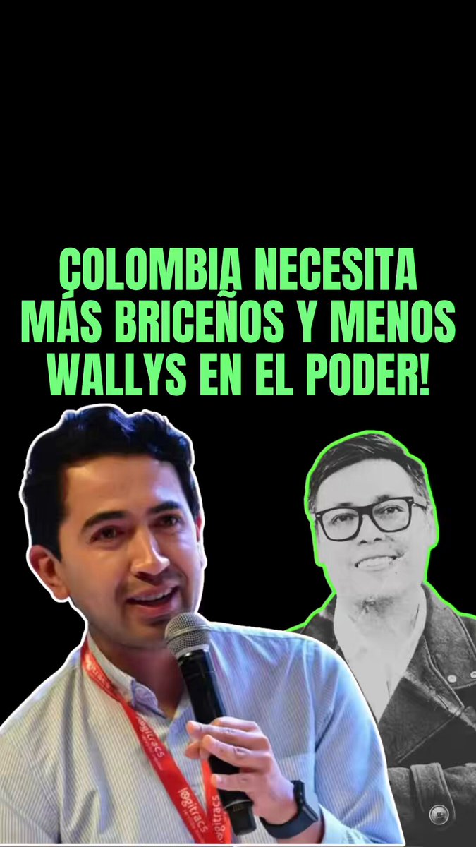 MENOS WALLYS Y MÁS BRICEÑOS EN LA POLÍTICA! En la política colombiana hacen falta líderes reales. Por eso, hay que decirlo con claridad: Daniel F. Briceño debe ser candidato al Senado en 2026.