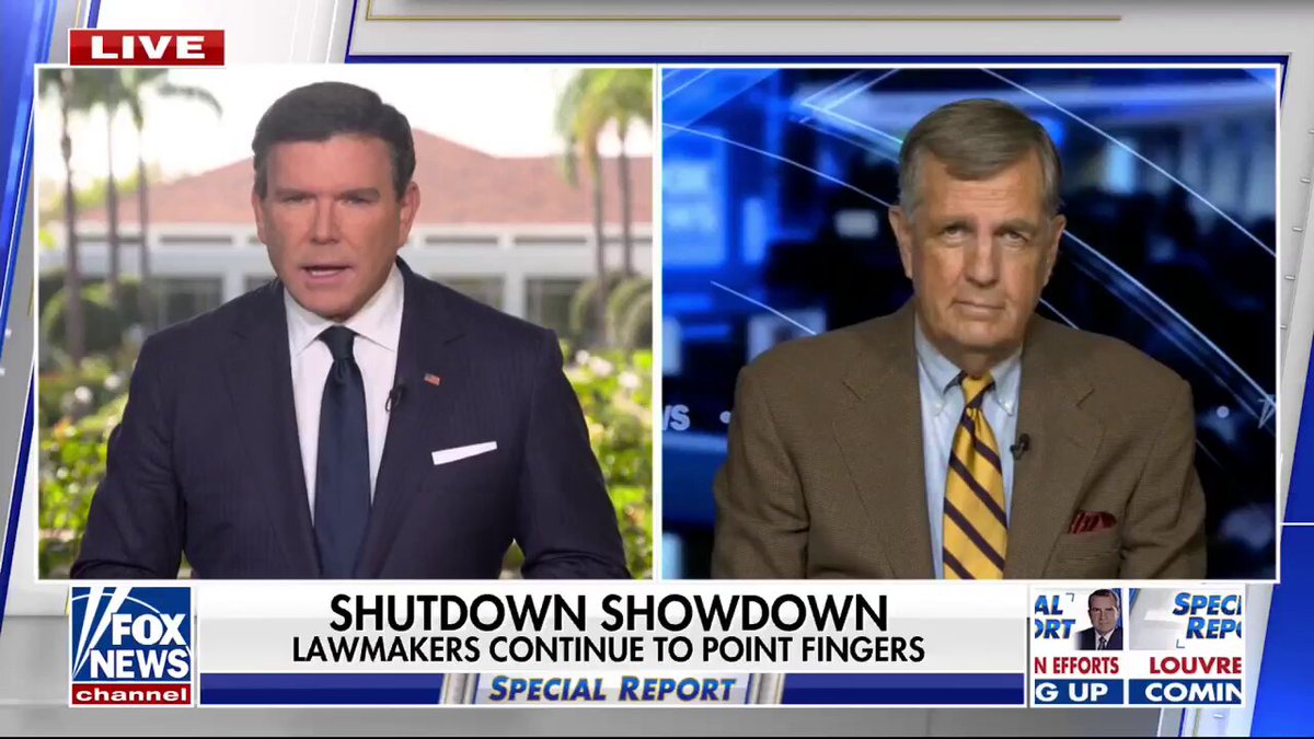 “The gold standard for ending a shutdown has been a clean continuing resolution...That is what the Republicans have passed in the House, that is what they sent to the Senate, and that is what Senate Democrats have blocked using the filibuster.” Brit Hume weighs in on whether the government shutdown is any closer to ending as Democrats and unions weigh in.