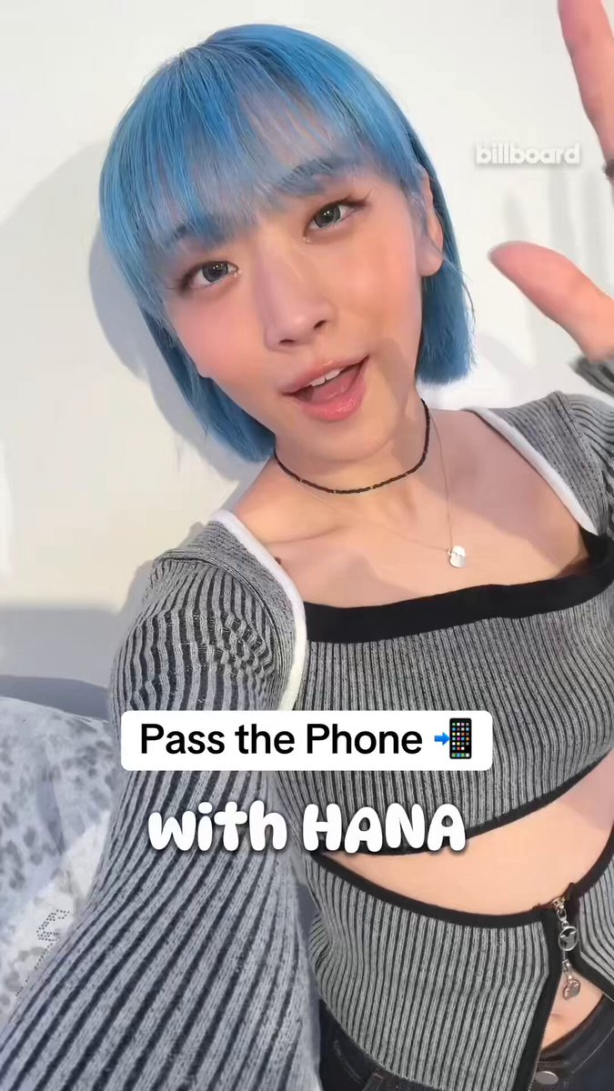 Can’t stop their phone ringing 📞🎶 HANA play Pass the Phone in celebration of the girl group’s Billboard JAPAN（ビルボードジャパン） Hot 100 top 10 hit “My Body” 📲