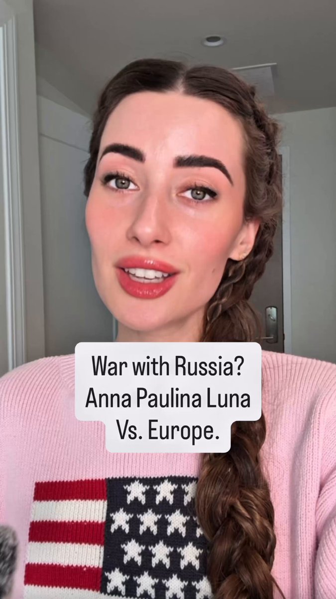 The funniest part is, it wasn’t even a book… it was a box of chocolates with Putin’s face on it. 💀 Anyway, while dinosaur reporters accuse Anna Paulina Luna of being a Russian asset, she’s out here working towards peace deals through economic incentives. Anna Paulina Luna Rep. Anna Paulina Luna