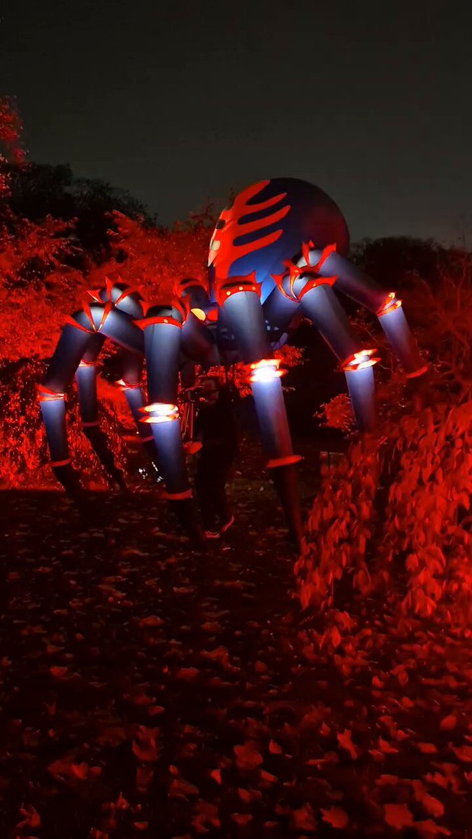 Halloween at Kew with the kids - this was quite impressive.