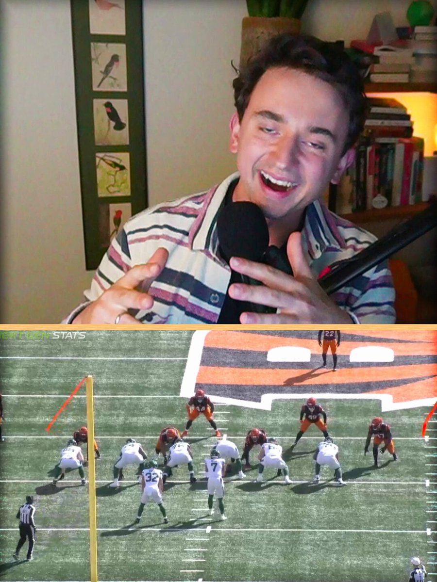 Best play call on Sunday was Jets OC Tanner Engstrand's Bash Dart run on the 25-yard Breece Hall TD. Found a Bengals defensive tendency and exploited it in the second half. Huge win.