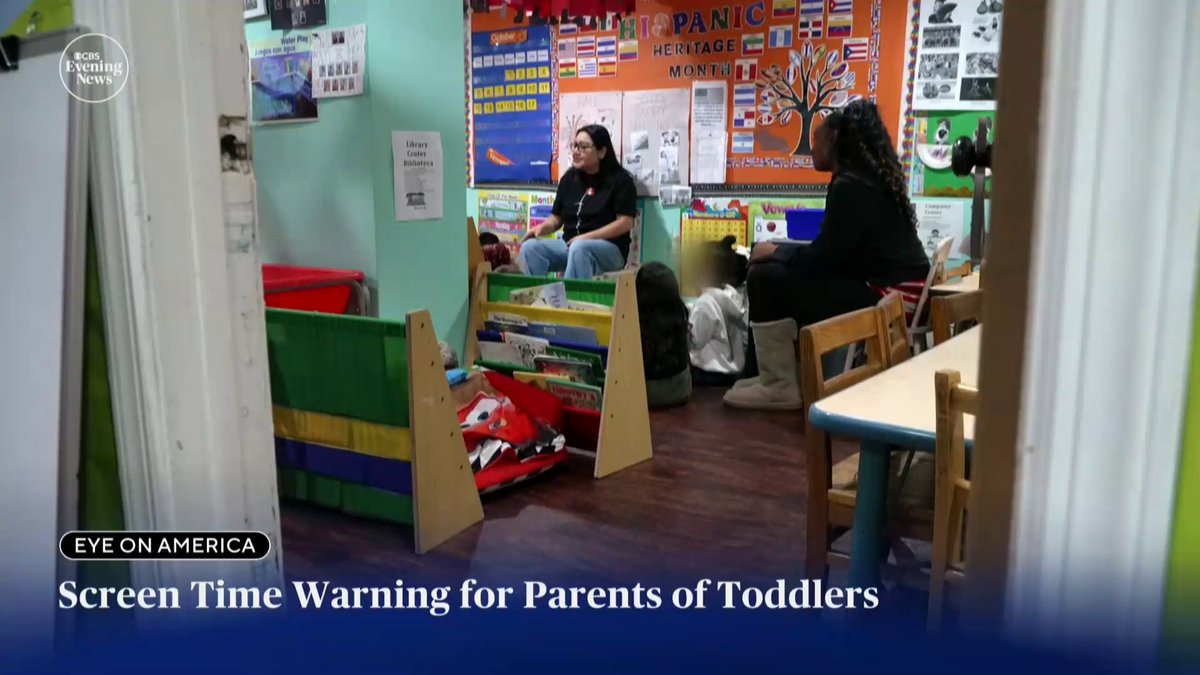 As more parents turn to screens to calm young children, experts warn it can delay social, emotional and verbal development. The American Academy of Pediatrics recommends very limited screen time for children under 18 months and only brief, educational use for preschoolers.