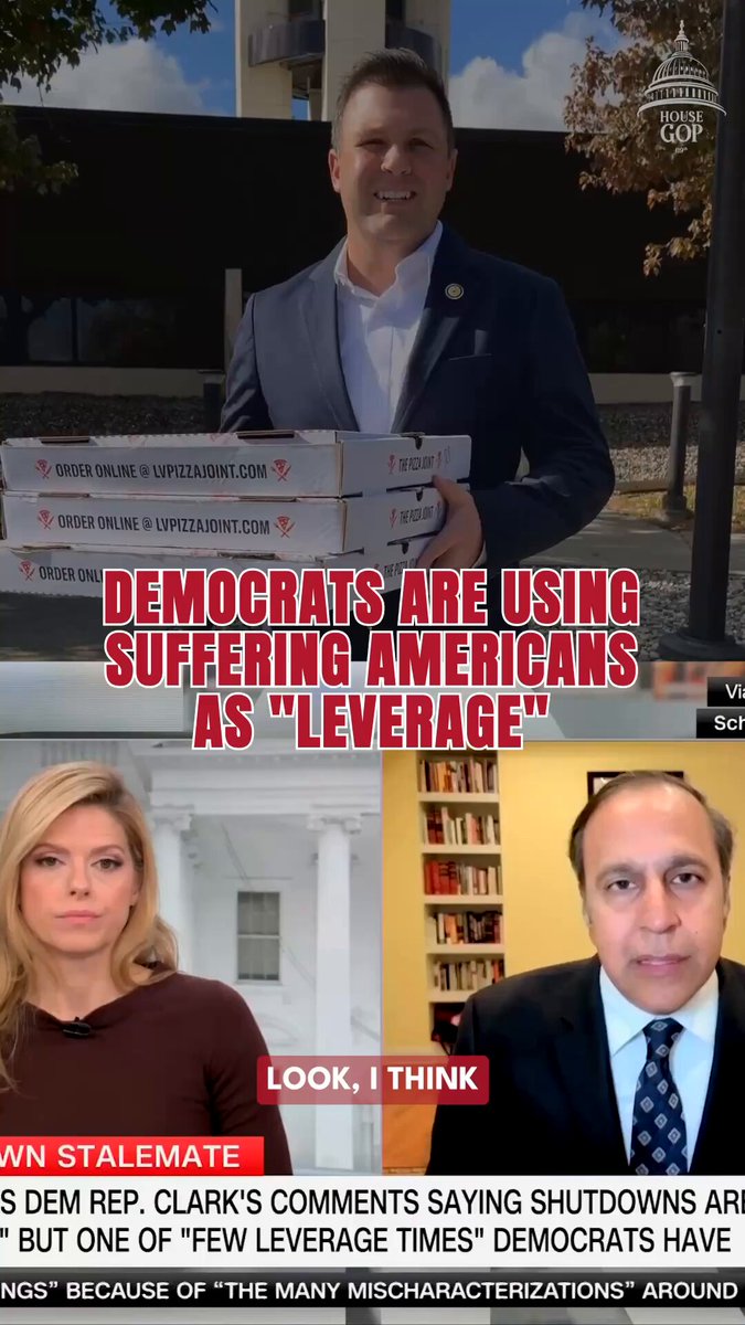 Air Traffic Controllers and TSA agents are NOT “LEVERAGE”!! They’re hardworking Americans—with families to feed and bills to pay— who keep our skies safe. Democrats need to reopen the government NOW and stop playing games with the American people!