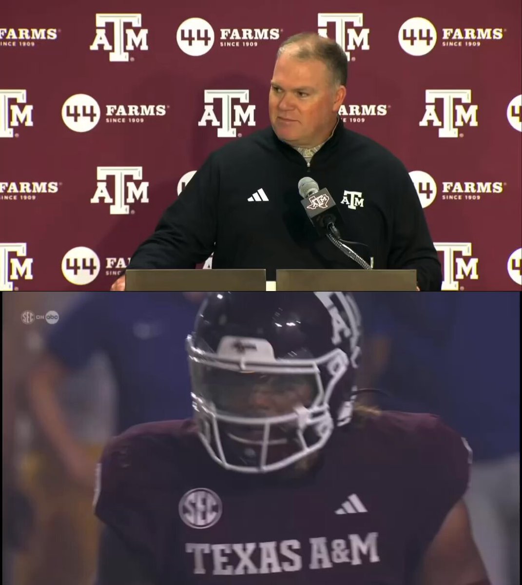 Texas A&amp;M DC Jay Bateman gave his thoughts on the viral video of Texas A&amp;M DE Cashius Howell jawing at LSU’s left tackle after beating him for a sack of QB Garrett Nussmeier: “I absolutely loved it.”
