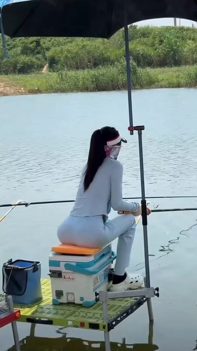现在钓鱼都这么精致了？