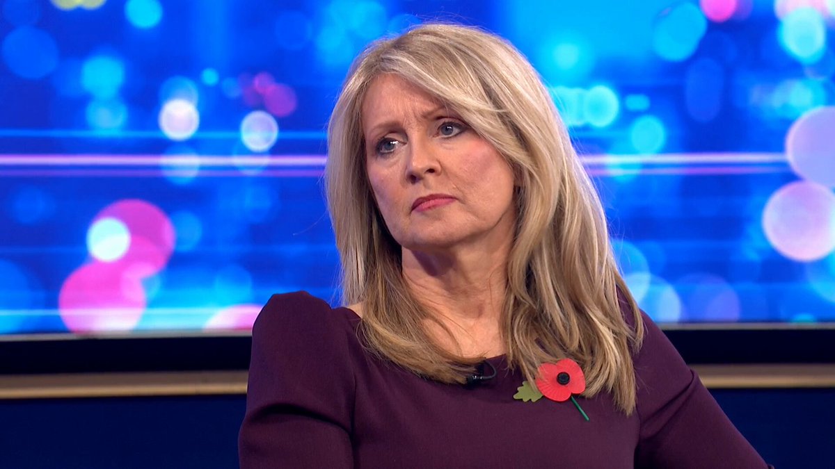 "Do I really think political time should be given? No” Conservative MP Esther McVey says the public scandal around Prince Andrew needs to be resolved behind closed doors #Peston
