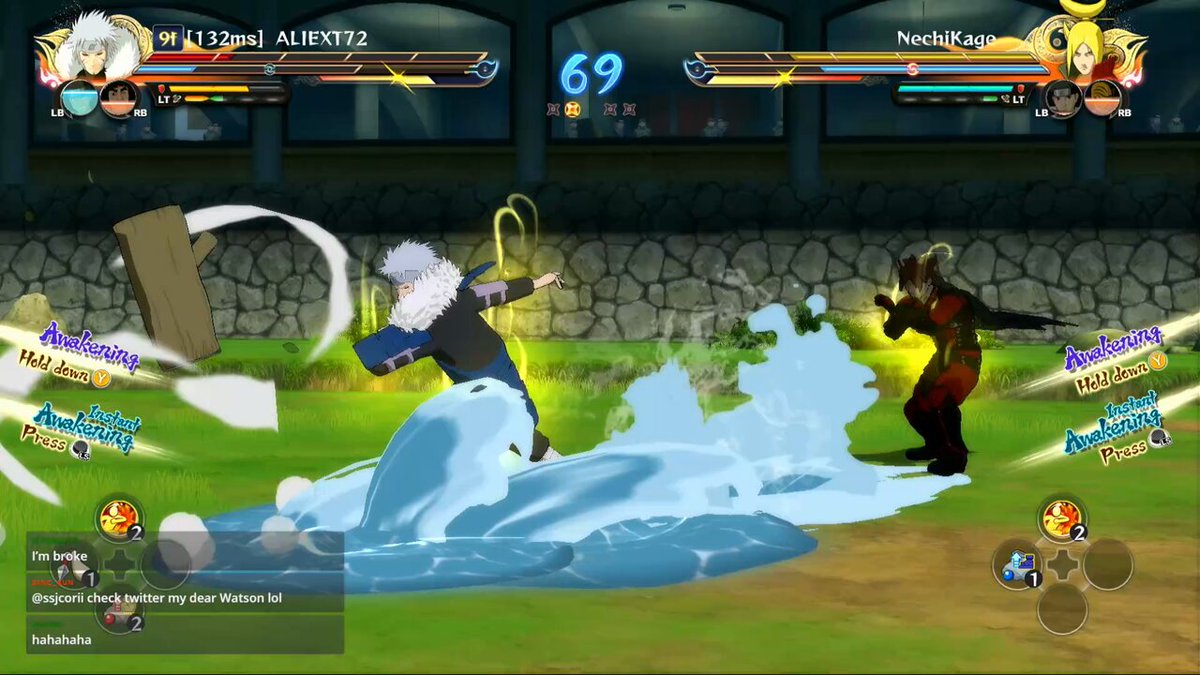 Playing against high-level Naruto Storm players in Storm Evolution is not for the weak....