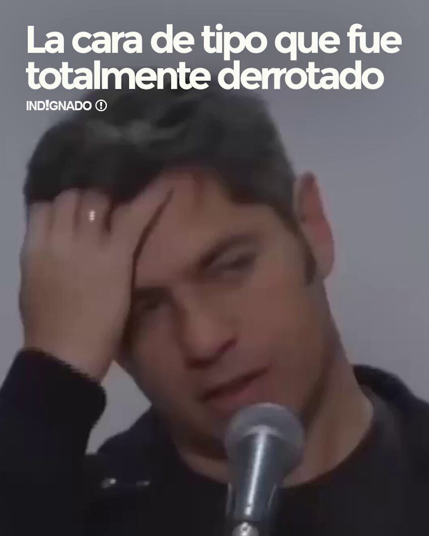 Kicillof no quiere que difundas este video donde se lo ve totalmente derrotado. Por favor no le des RT, ni like, ni comentes y no lo arrobes porque se pone más pelotudo de lo que es.