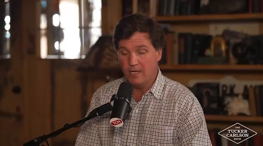 A rare honest motive from Tucker