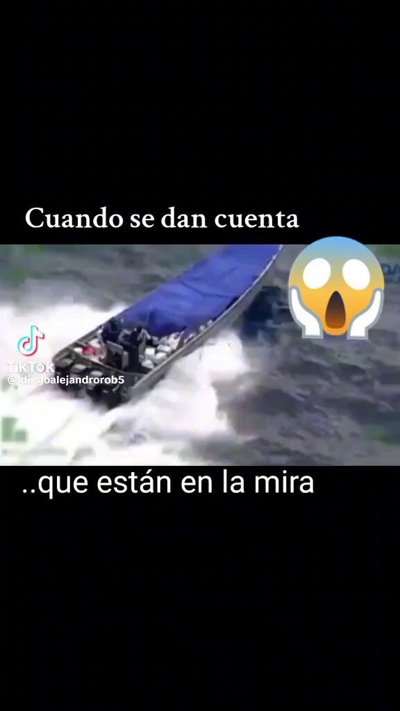 CUANDO VEN EL DRON EN LO ALTO Y SABEN QUE ESTAN DESCUBIERTOS. Dónde estarán los defensores de esta nueva pesca artesanal con polvo blanco.