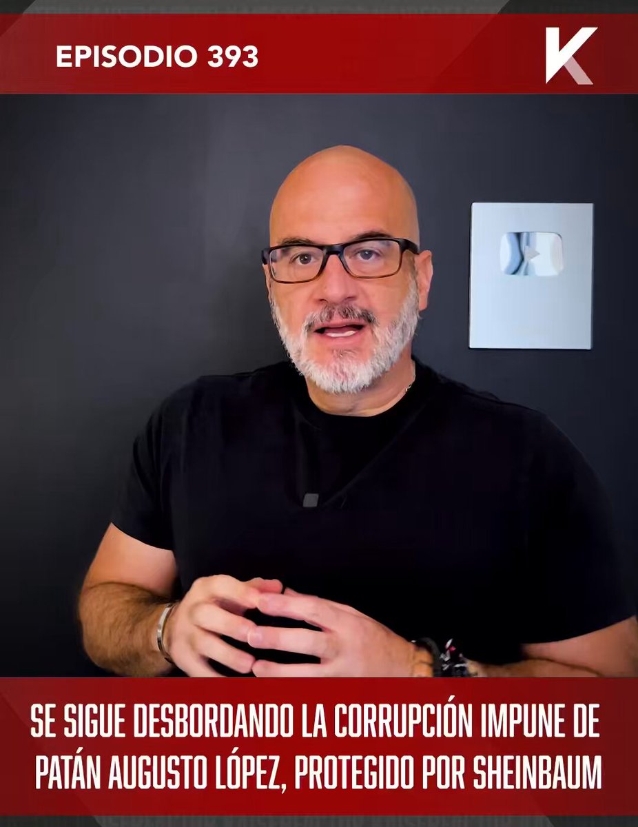 Se sigue desbordando la CORRUPCIÓN IMPUNE de Patán Augusto López, protegido por Sheinbaum -Sólo hoy se acumularon 3 casos nuevos del senador morenista -Sheinbaum sabe que esa corrupción pagó su campaña y por eso lo protege -Está encadenada a él VE AQUÍ👇🏼