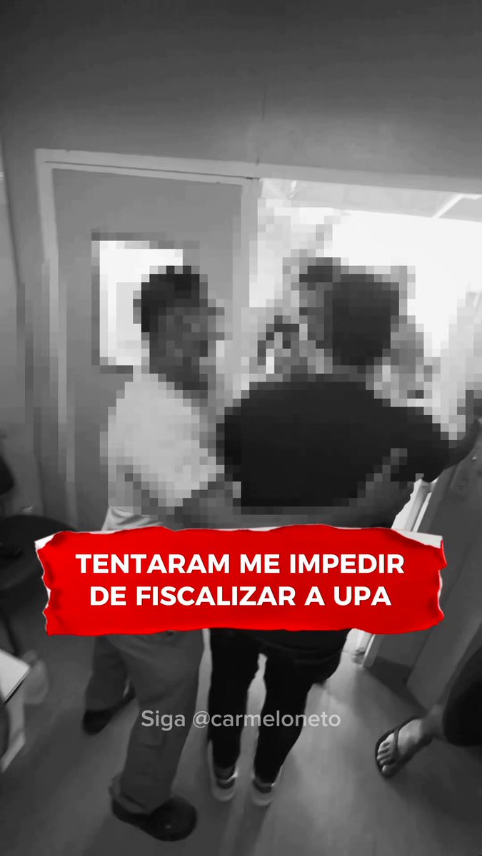 🚨 TENTARAM ME IMPEDIR DE FISCALIZAR A UPA! Recebi dezenas de denúncias e fui fiscalizar a UPA do Cristo Redentor, em Fortaleza. Tentaram me barrar, chamei a polícia e entrei! Lá dentro, pacientes esperando desde 4h da manhã pra conseguir atendimento... e o cooperativa responsável ainda diz que reduziu o serviço por causa da “falta de demanda”. O Protocolo de Manchester é claro: quem está com risco laranja deve ser atendido em até 10 minutos, e o amarelo em até 30. Mas aqui, o povo espera por horas! Vamos acionar a Secretaria de Saúde de Fortaleza e a Viva Rio, gestora contratada. Não descansaremos até que o povo seja tratado com dignidade. Ninguém vai me impedir de luta por essas pessoas. NINGUÉM VAI ME CALAR!