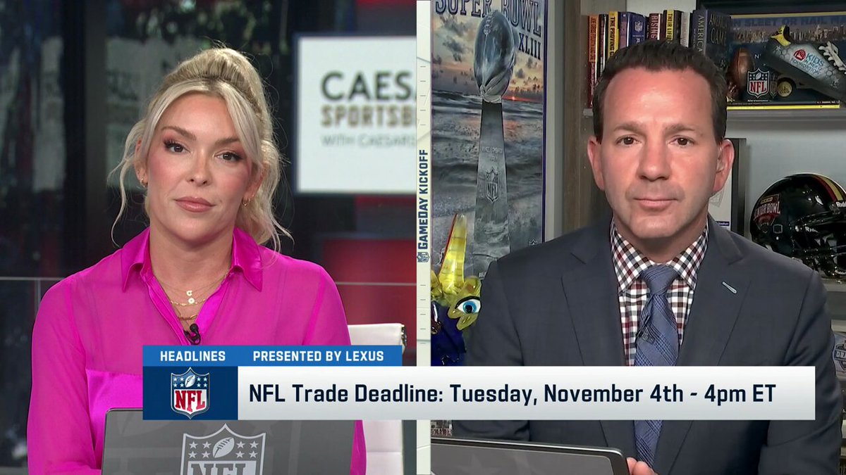From NFL GameDay Kickoff: A look ahead to the trade deadline, while the #Broncos got good news on star CB Pat Surtain II.